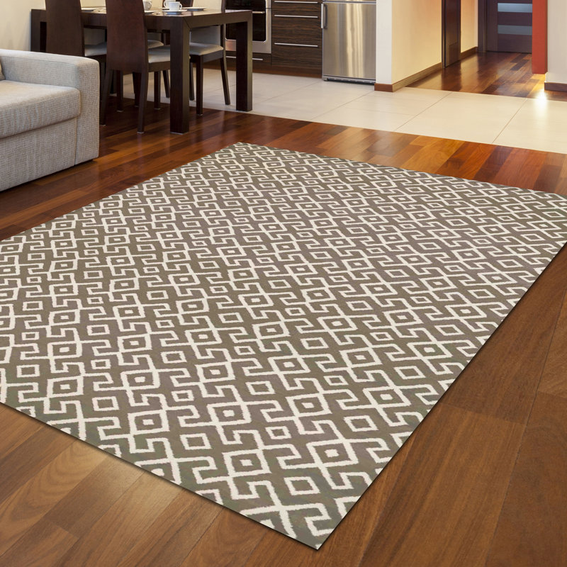 Threadbind Durham Dark Beige Area Rug Wayfair